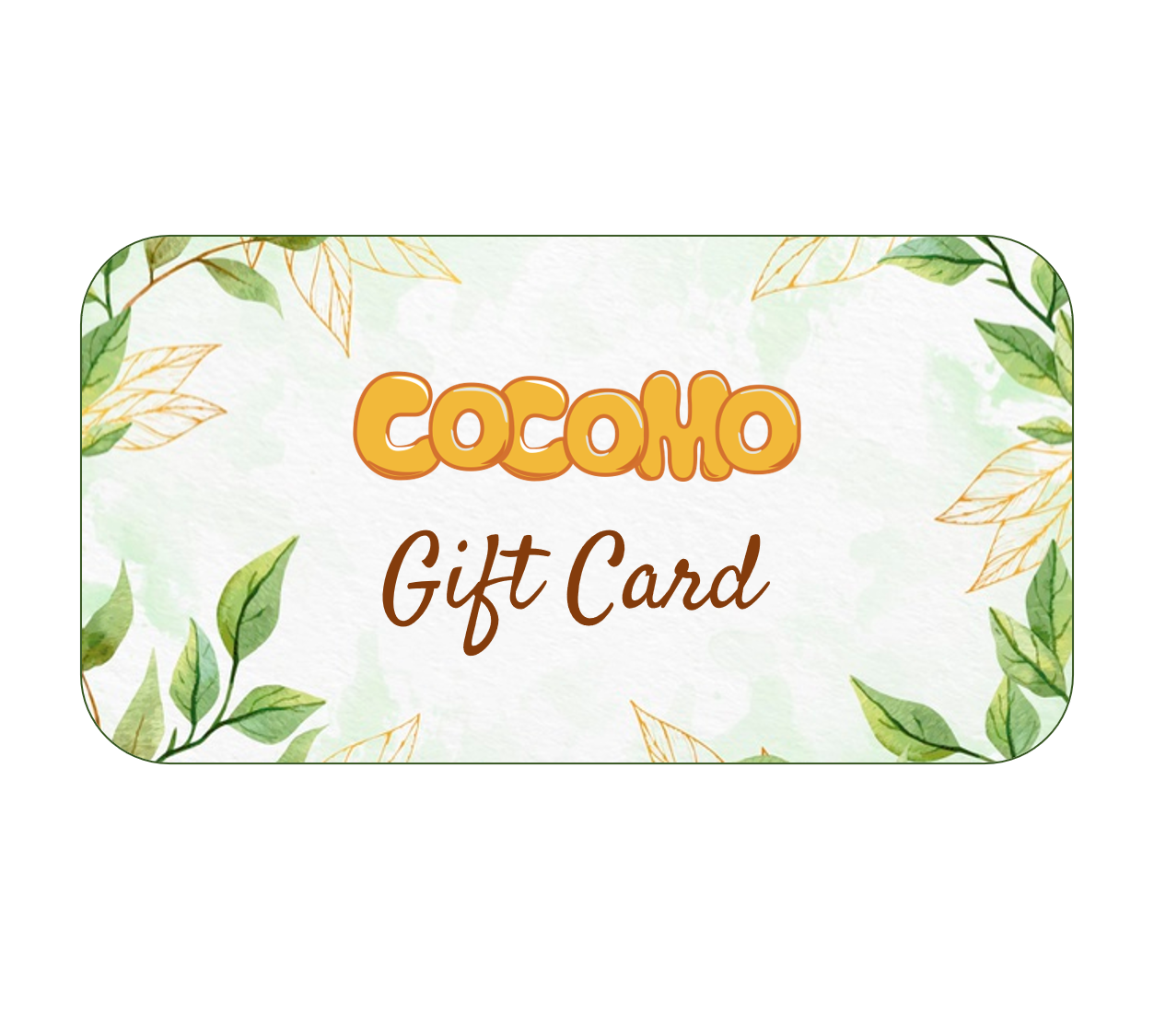  Cocomo Gift Card 